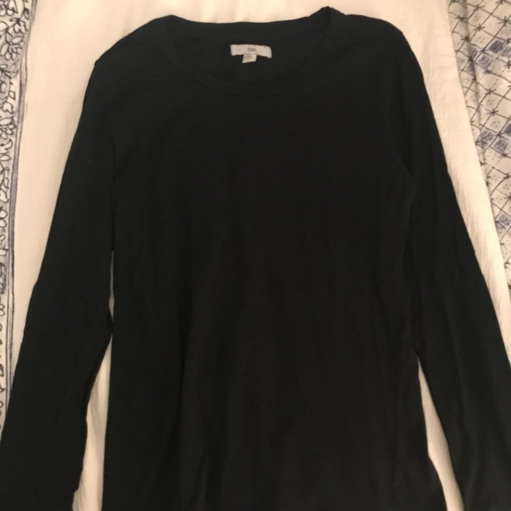 Black Long Sleeve Top